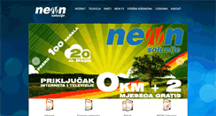 Desktop Screenshot of neon.ba